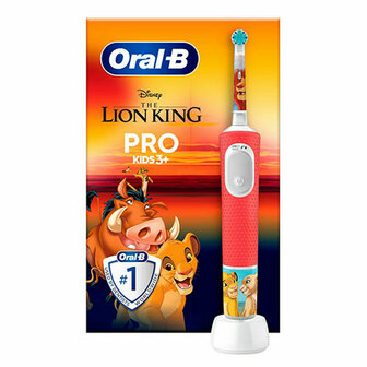 Elektrische tandenborstel Oral-B Rey Leon Rood Multicolour 1