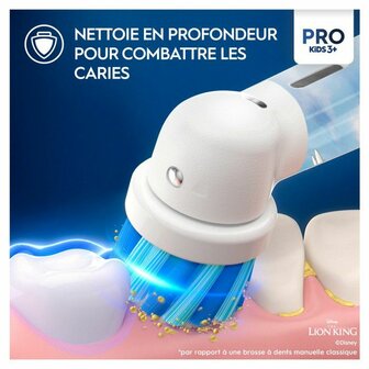 Elektrische tandenborstel Oral-B Rey Leon Rood Multicolour 3