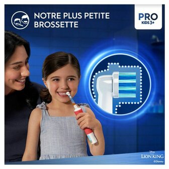 Elektrische tandenborstel Oral-B Rey Leon Rood Multicolour 4
