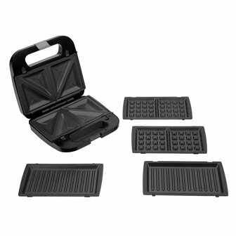 Tosti-ijzer JATA Zwart 750 W 1