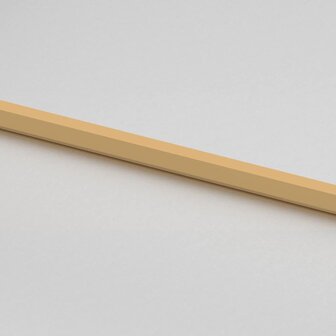 Binnendeur smal 83x201,5 cm gehard glas en aluminium goudkleur 8