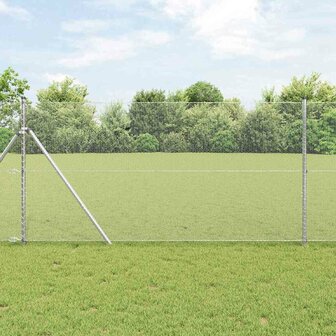 Zeskantig hekwerk Zilver 1 x 10 m Gegalvaniseerd staal 1
