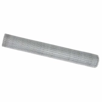 Zeskantig hekwerk Zilver 1 x 10 m Gegalvaniseerd staal 2