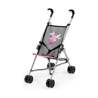 Poppenwagen Reig Paraplu Grijs Fee 1
