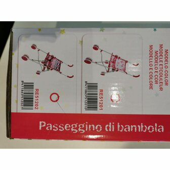Poppenwagen Reig Opvouwbaar Roze 25,5 x 41,5 x 55,5 cm 4