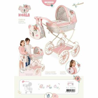 Poppenwagen Decuevas Koala 42 x 80 x 81 cm 5