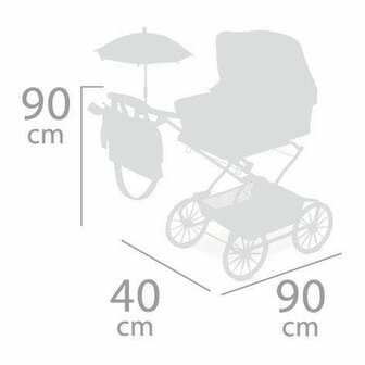 Poppenwagen Decuevas Verona 55 cm 6