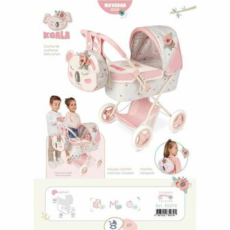Poppenwagen Decuevas Koala 38 x 65 x 60 cm Opvouwbaar 7