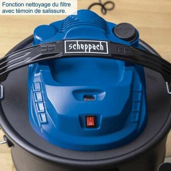 Stofzuiger Scheppach 1300 W 20 L 6