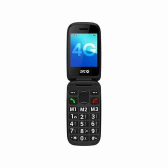 Senioren Telefoon SPC 2337N Zwart 128 GB 2,8&quot; 7