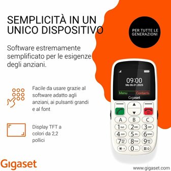 Smartphone Gigaset S30853-H1230-R103 32 GB RAM Wit 8
