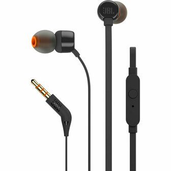 In-Ear oordopjes JBL T110 Zwart 1