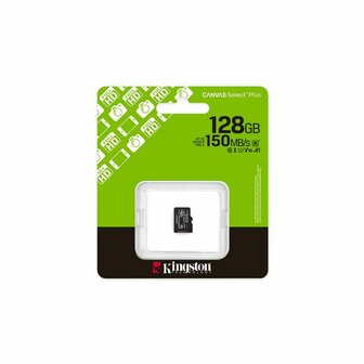Micro SD kaart met adapter Kingston SDCS3/128GBSP 128 GB 7