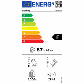 Tablet Samsung SM-X400NZAREUE 10,9&quot; Octa Core 6 GB RAM 128 GB Grijs 6