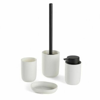 Badset TODAY HOY Wit Plastic Modern 4 Onderdelen (4 Stuks) 1