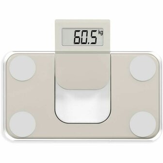 Digitale Personenweegschaal Livoo DOM532C Cr&egrave;me Gehard glas 180 kg 2