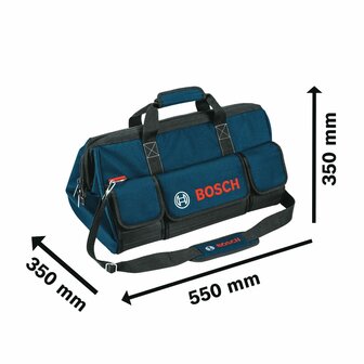 Gereedschapstas BOSCH 1600A003BK Marineblauw Nylon 3