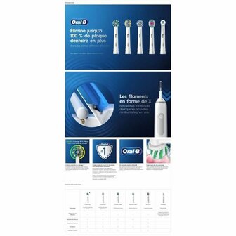 Opzetborstel Oral-B Wit 6
