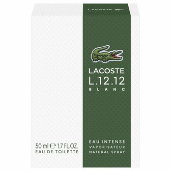 Herenparfum Lacoste L.12.12 Blanc Eau Intense EDT 50 ml 1