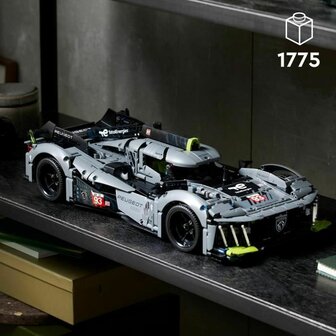 Bouwspel Lego Technic 42156 Peugeot 9x8 24h Le Mans Hybrid Hypercar 3