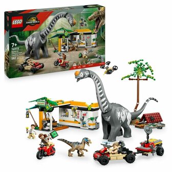 Bouwspel Lego JURASSIC WORLD 76973 Raptor &amp; Titanosaurus Tracking Mission 4