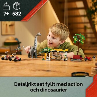 Bouwspel Lego JURASSIC WORLD 76973 Raptor &amp; Titanosaurus Tracking Mission 5