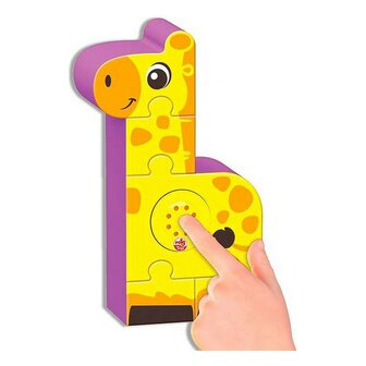 Kinderpuzzel Reig Zoo Blocks 22 Onderdelen 4