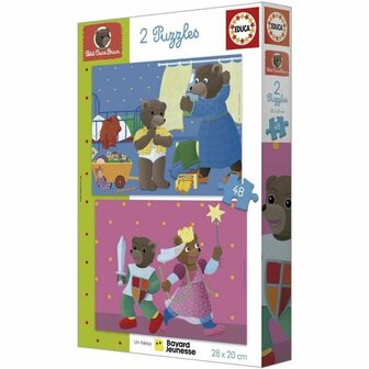 Puzzel Educa Little Brown Bear 4