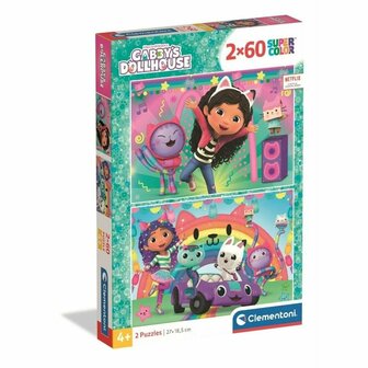 Puzzel Clementoni Gabby&amp;apos;s Dollhouse 120 Onderdelen 8