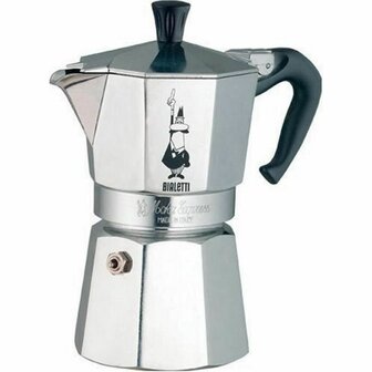 Percolator Bialetti Moka Express Aluminium Zilverkleurig 1