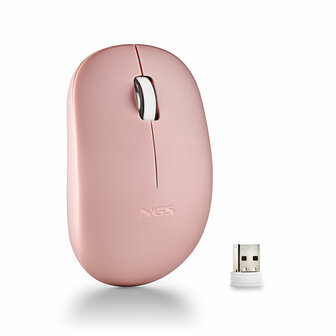 Muis NGS FOGPROPINK Roze 1000 dpi 1