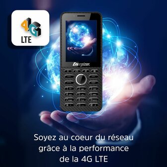 Senioren Telefoon Energizer E288S Quad Core 4 GB RAM Zwart 3