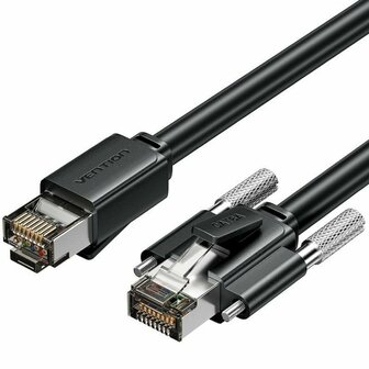 Patchkabel Cat6 FTP Vention IBUBF Zwart 1 m 1