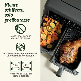 Airfryer Cuisinart Zwart 2400 W 8