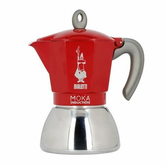 Percolator Bialetti Moka Induction rouge Metaal 1
