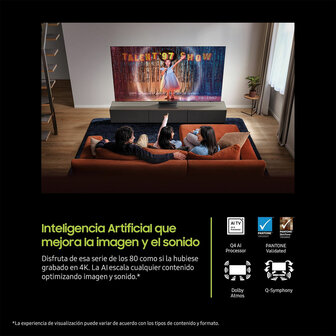 Smart TV Samsung TQ43Q8F 43&quot; 4K Ultra HD LED HDR QLED 4