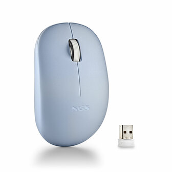 Muis NGS FOGPROBLUE Blauw 1000 dpi 1