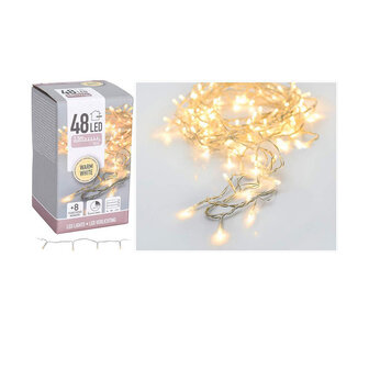LED lichtsnoer Geel Warm wit 4 m 2