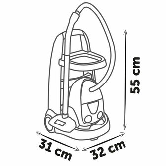Reinig &amp; Opberg Kit Smoby 7