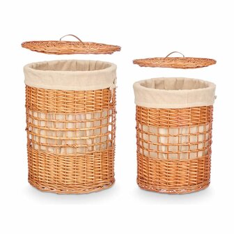 Mandenset Kipit Natuurlijk vlechtwerk 2 Onderdelen 3