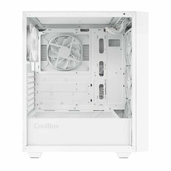 ATX Semi-toren BehuizingCoolBox COO-CHA-GA300W-0 Wit 7