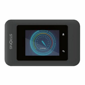 Router STRONG 4G+ LTE MiFi Hotspot Router Wi-Fi 1200 Zwart USB USB-C 3.2 Gen 1 (3.1 Gen 1) Wi-Fi 5 GHz 1