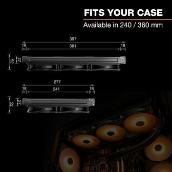 Waterkoeling set Be Quiet! 8