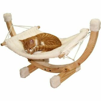 Kattenhangmat Kerbl Siesta 73 x 36 x 34 cm Wit 1