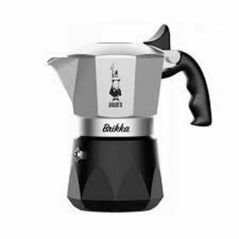Percolator Bialetti BRIKKA Zwart Aluminium 2 Koppar 1