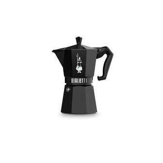Percolator Bialetti MOKA EXCLUSIVE Zwart Aluminium 6 Kopjes 1