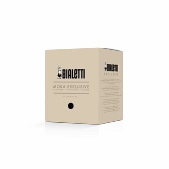 Percolator Bialetti MOKA EXCLUSIVE Zwart Aluminium 6 Kopjes 3