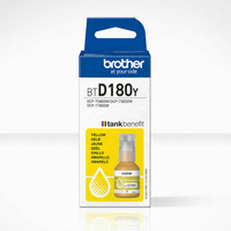 Originele inktcartridge Brother BTD180Y Geel 1