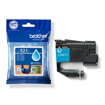 Originele inktcartridge Brother LC521C Cyaan 3