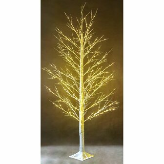 Kerstboom Home ESPRIT Wit Metaal 22 x 22 x 180 cm 1